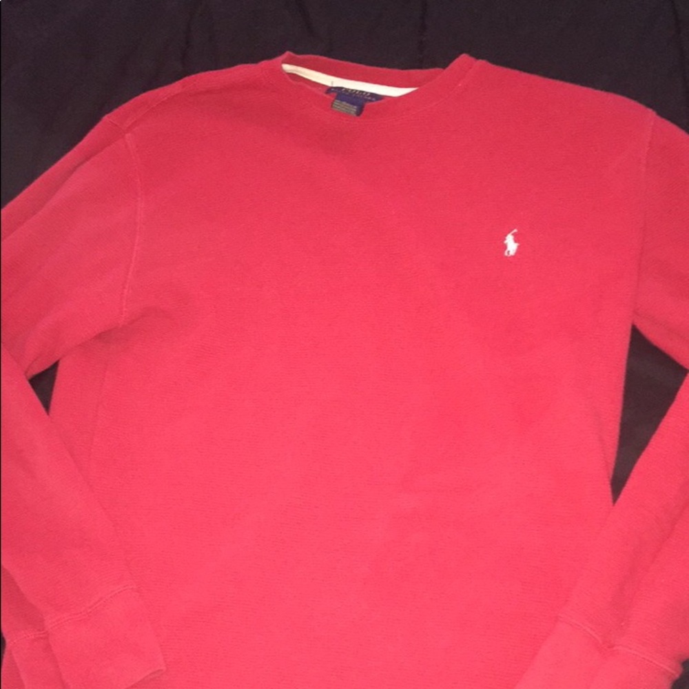 Red polo thermal